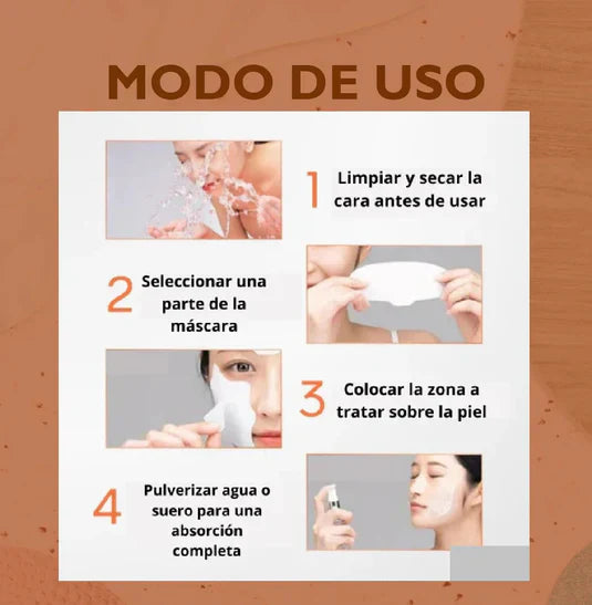 SuperOferta 3 Mascarilla de colágeno puro