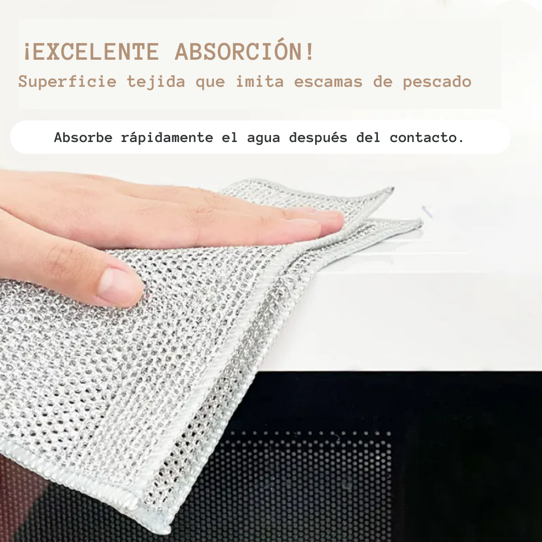 ¡Oferta Especial! Lleva 5 unidades de Toalla mágica anti-rust - Set X5