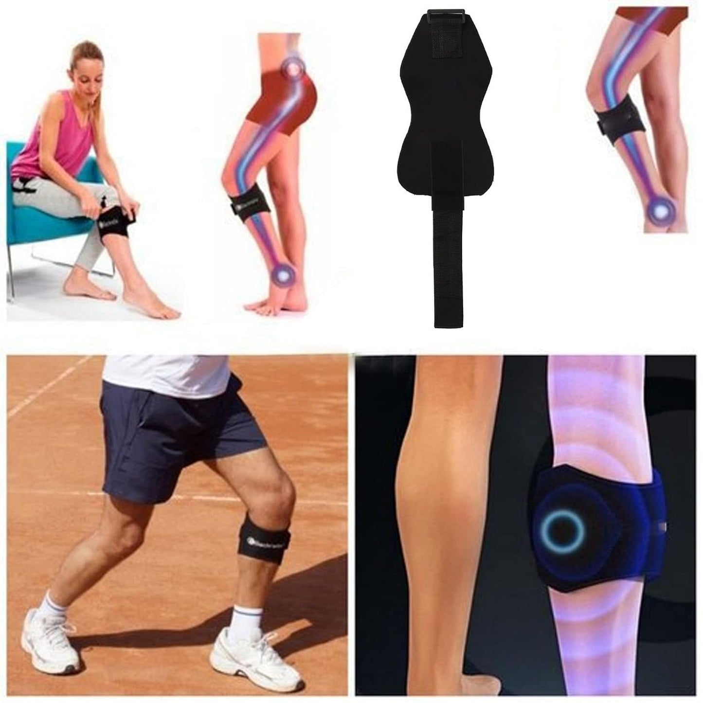 KneeStrap™ - Correa de Rodilla para Tendón de Rótula Importada de USA