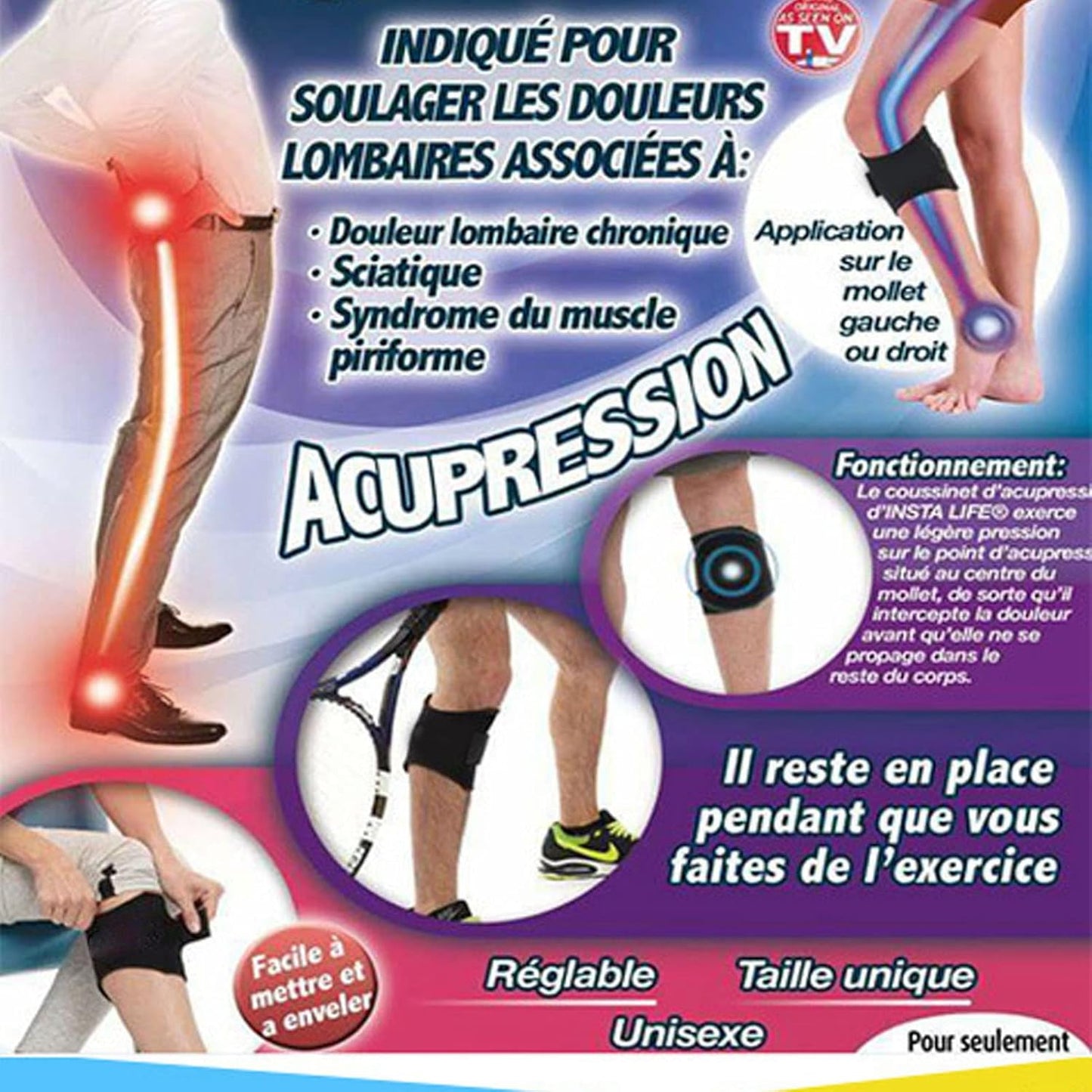 KneeStrap™ - Correa de Rodilla para Tendón de Rótula Importada de USA