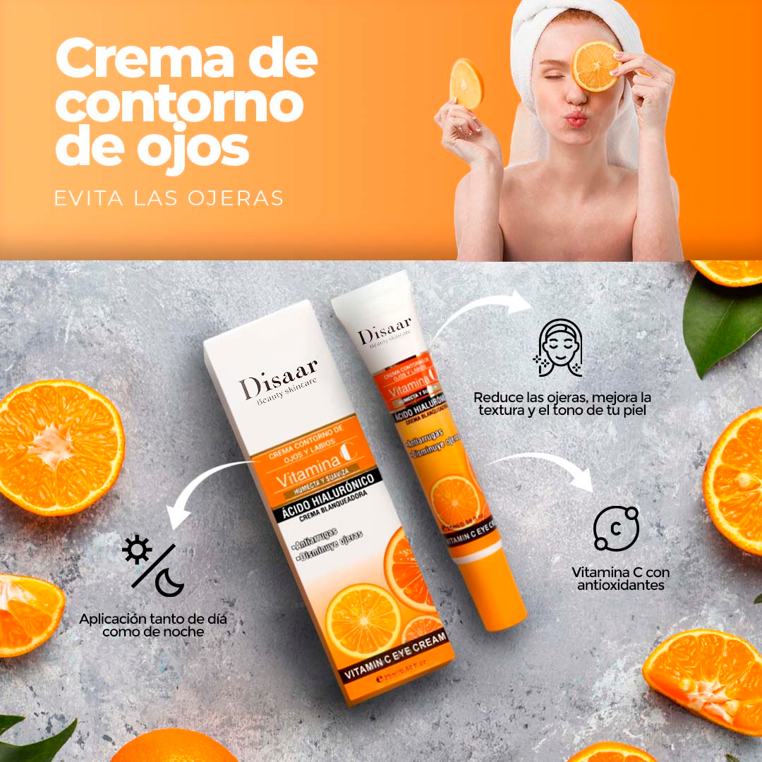 Crema reafirmante para el contorno de ojos - ✨ - Luce más Joven y más Bella