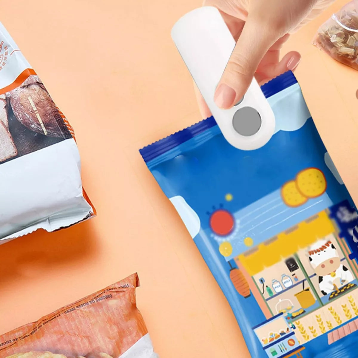 Mini Selladora De Bolsas Recargable | Compra 1 y OBTÉN 1 GRATIS!
