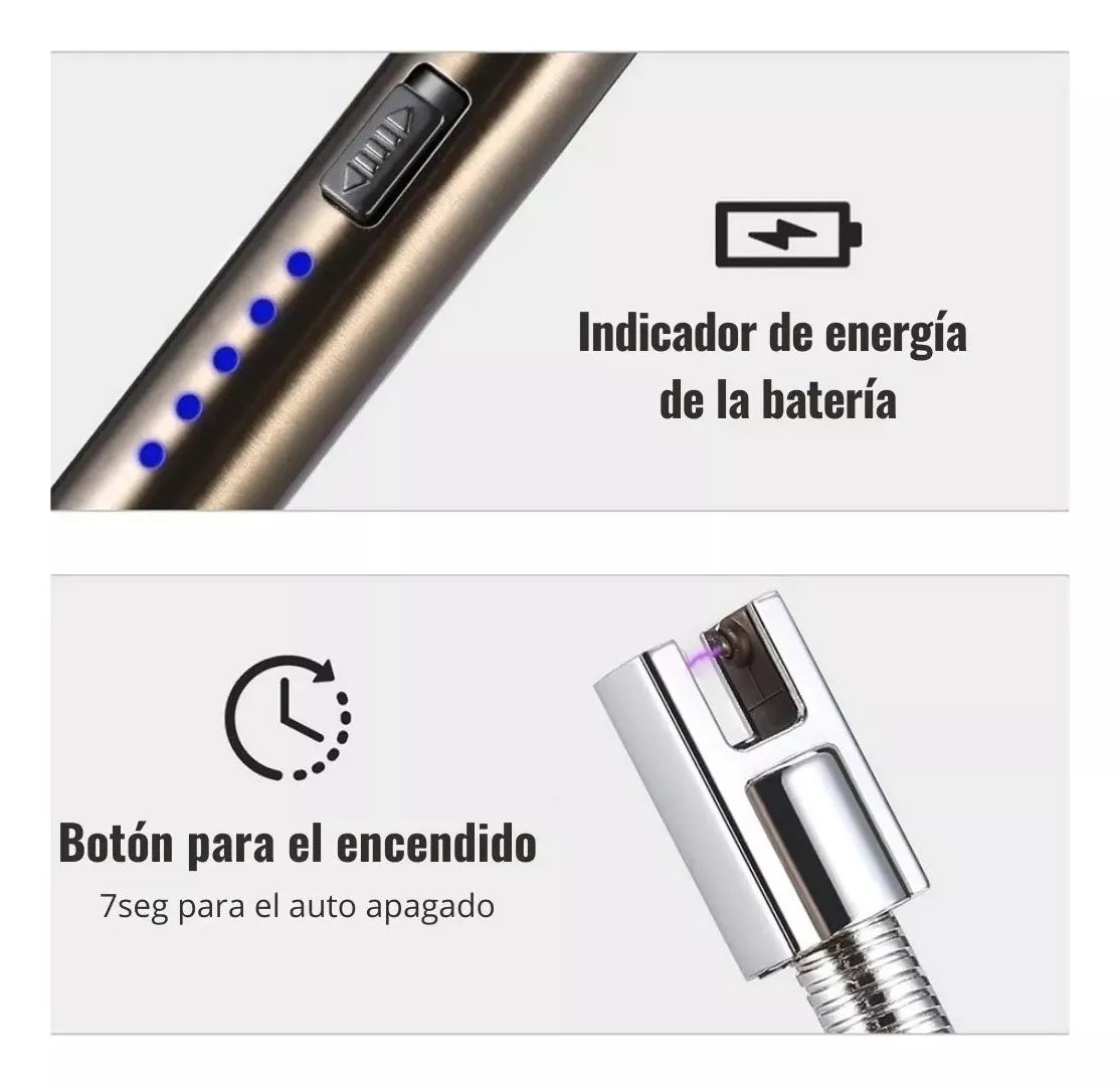 FLIXOP™ Encendedor Flexible Eléctrico Recargable