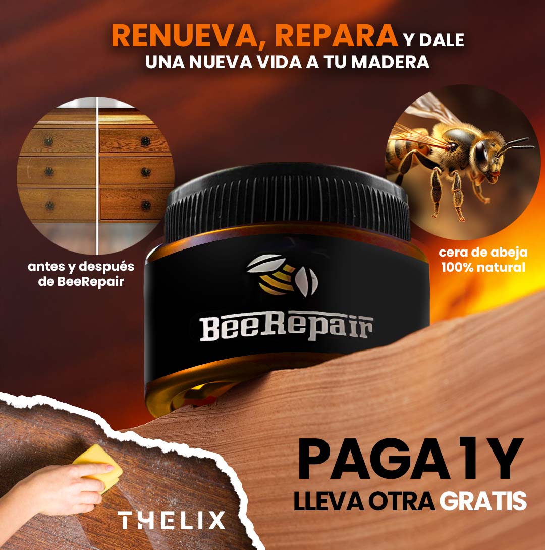 BEEREPAIR™ RESTAURADOR DE MADERA (Compra 1 y Lleva 1 GRATIS!)