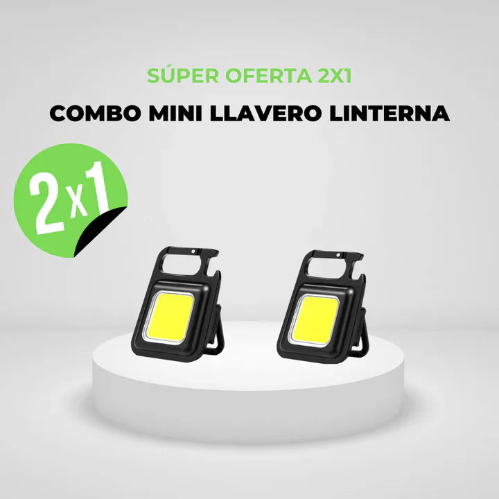 MINI LINTERNA LLAVERO LED ® | Compra 1 y OBTÉN 1 GRATIS!