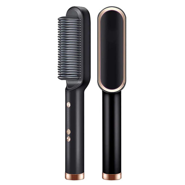 Cepillo Alisador 2 en 1 Hair Profesional - Nebula