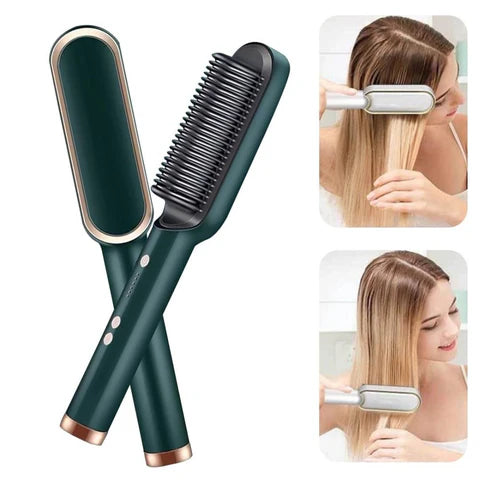 Cepillo Alisador 2 en 1 Hair Profesional