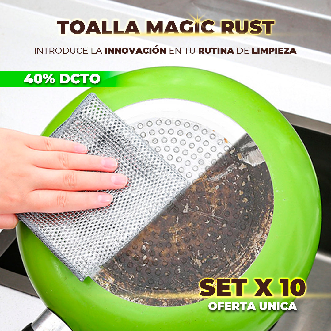 ¡Oferta Especial! Lleva 5 unidades de Toalla mágica anti-rust - Set X5
